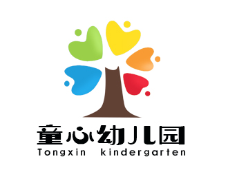 童心幼兒園logo設(shè)計(jì)