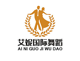 勞志飛的艾妮國(guó)際舞蹈logo設(shè)計(jì)