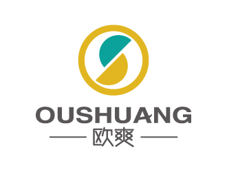 張俊的歐爽  OUSHUANGlogo設(shè)計