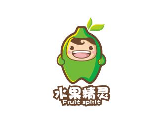 水果精靈logo設計