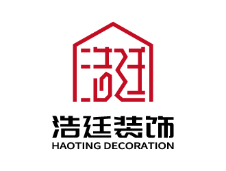 張曉明的石家莊市浩廷建筑裝飾工程有限公司logologo設計