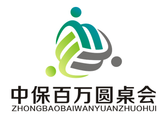 李正東的中保百萬圓桌會(huì)logo設(shè)計(jì)