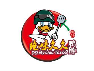 99 Mythic Taste（開小汽車的鴨子）logo設計