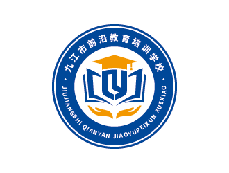 王濤的九江市前沿教育培訓學校logo設計