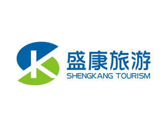 譚家強的盛康旅游服務(wù)有限公司logo設(shè)計