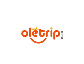 朱紅娟的奧樂游 oletriplogo設計