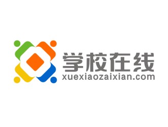 學校在線logo設計