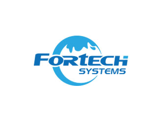 朱紅娟的Fortech Systemslogo設(shè)計