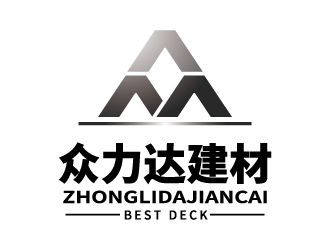 張俊的江蘇眾力達(dá)建材科技有限公司logo設(shè)計(jì)