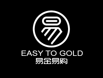 趙軍的易金易購logo設計