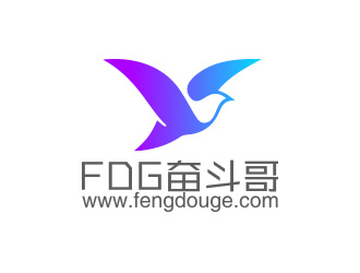 陳川的FDG奮斗哥logo設(shè)計