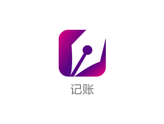 鄭錦尚的記賬logo設(shè)計(jì)