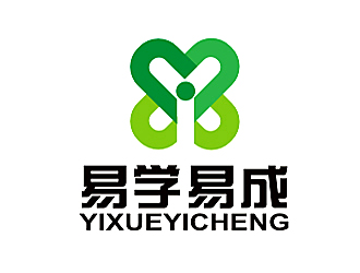 李杰的易學(xué)易成logo設(shè)計