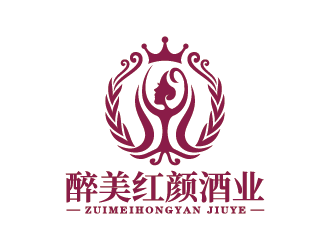 王濤的貴州醉美紅顏酒業有限公司logo設計