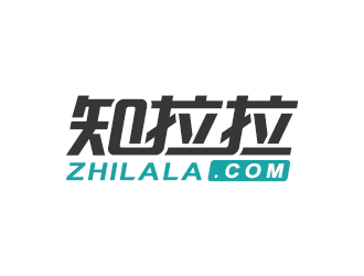 知拉拉互聯網字體設計logo設計