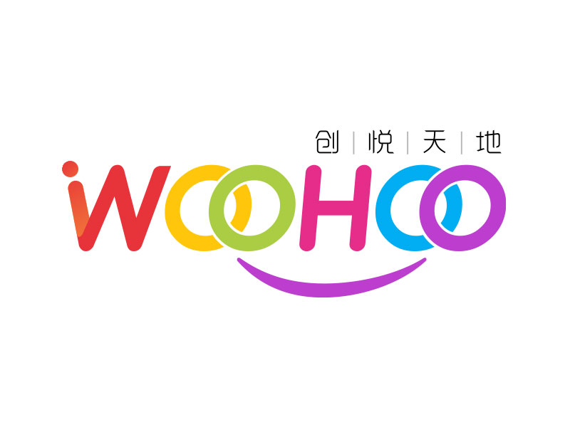 中文名：創悅天地    ；  英文名：WOOHOOlogo設計