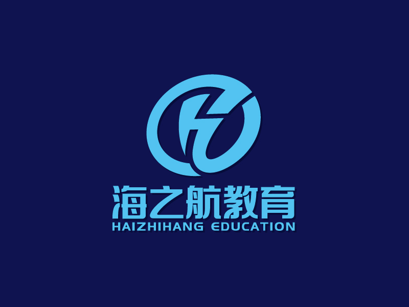 王濤的海之航教育logo設計