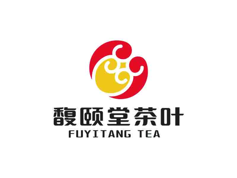 私享者的馥頤堂茶葉logo設(shè)計(jì)