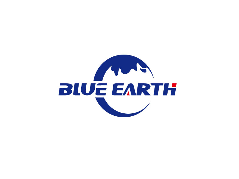 朱紅娟的Blue Earth勞保用品行業logo設計