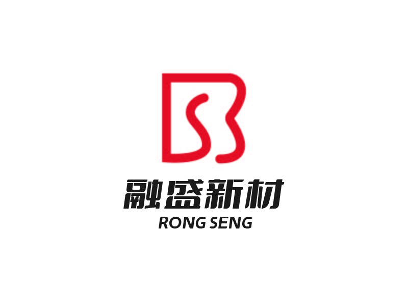 魏娟的融盛新材  RONG SENGlogo設(shè)計(jì)