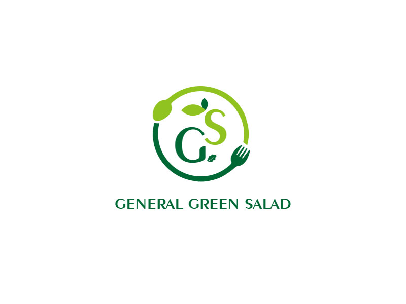 朱紅娟的General Green Saladlogo設(shè)計(jì)