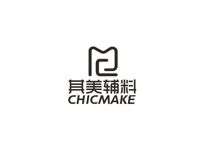 其美輔料CHICMAKElogo設計