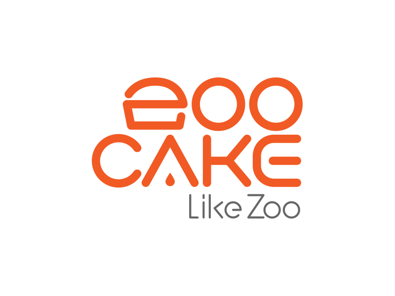 馮國輝的ZOOCAKElogo設計