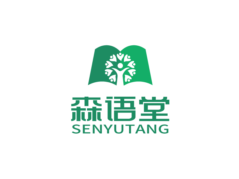 張俊的森語堂logo設計