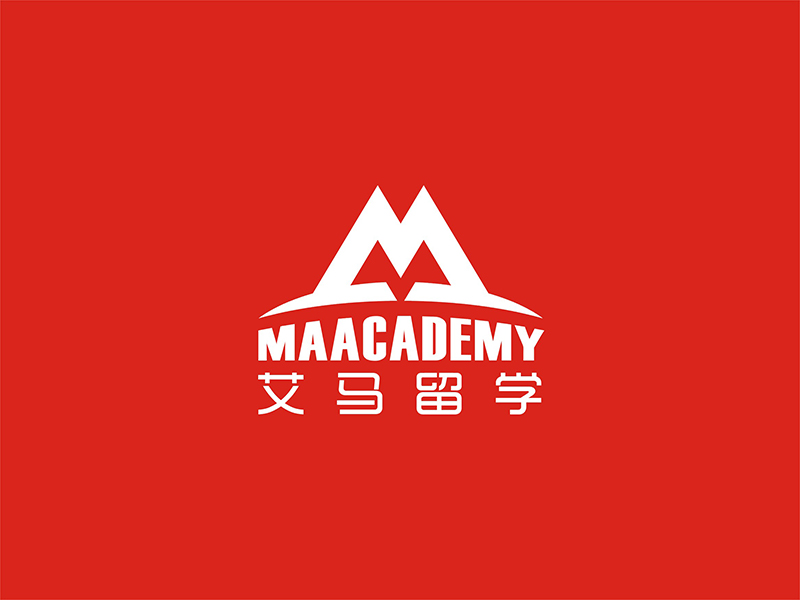 艾馬留學(xué) Ma Academylogo設(shè)計