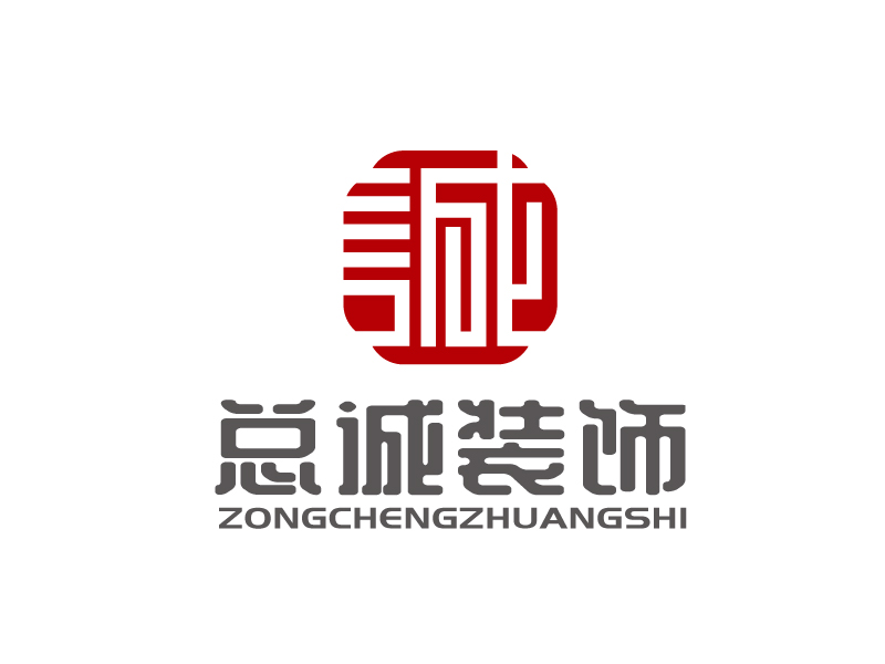 張俊的上海總誠裝飾材料有限公司logologo設(shè)計