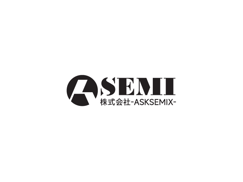 楊忠的株式會社ASKSEMIXlogo設(shè)計