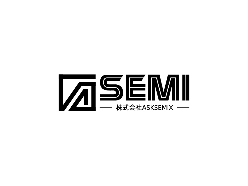 宋濤的株式會社ASKSEMIXlogo設(shè)計