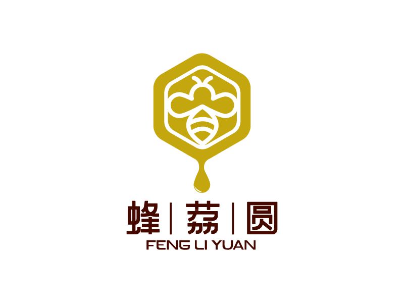 楊忠的蜂荔圓logo設計