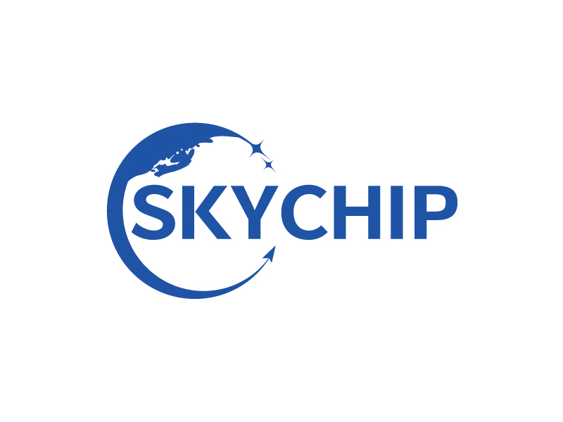 張俊的SKYCHIPlogo設計