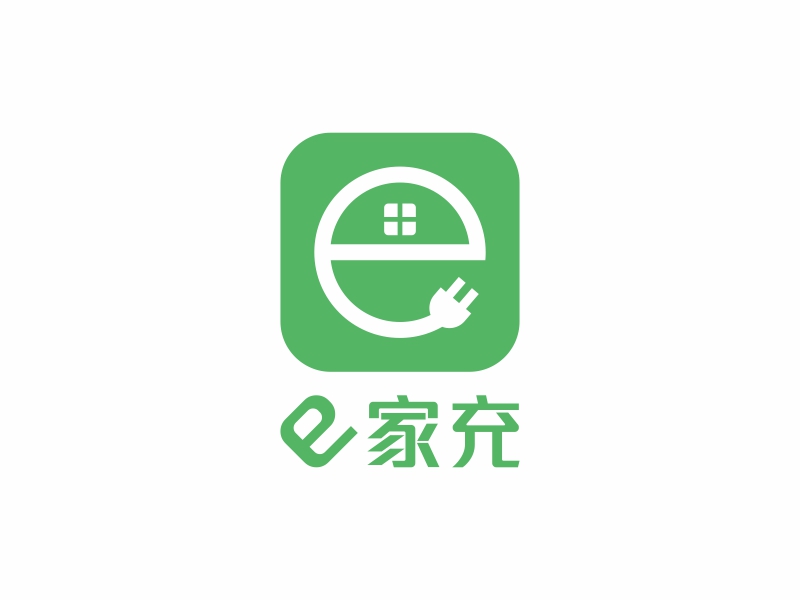 陳國偉的e家充logo設計