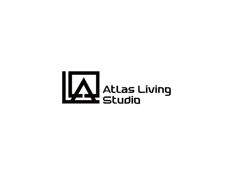 楊忠的Atlas Living Studiologo設計