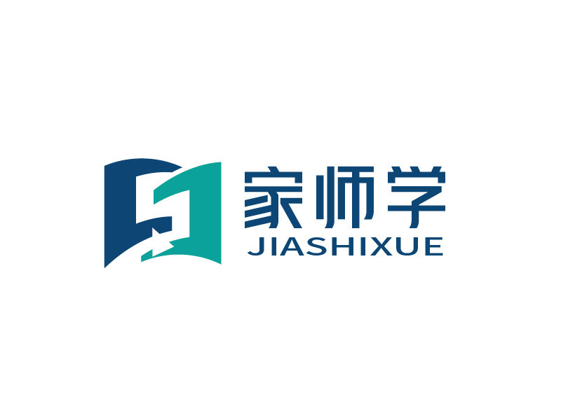 張俊的家師學logo設計