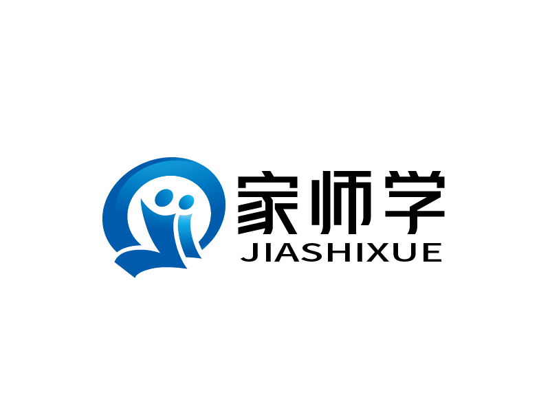 張俊的家師學logo設計