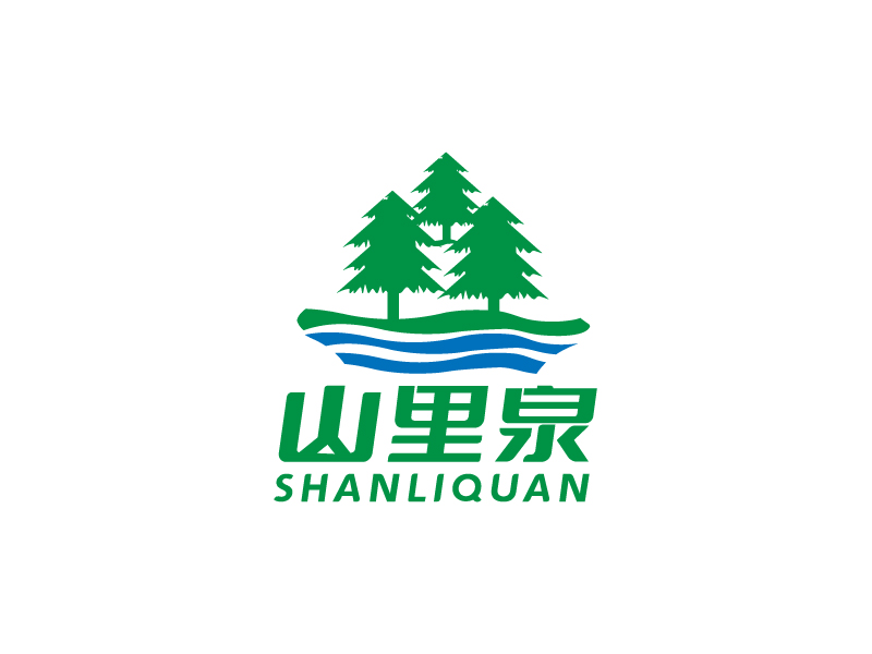 李寧的山里泉logo設(shè)計