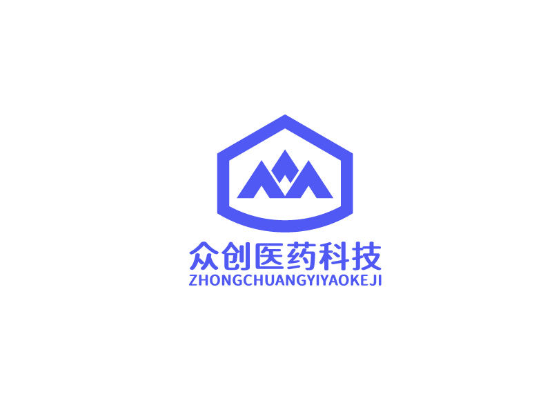 李寧的阜陽眾創醫藥科技有限公司logo設計