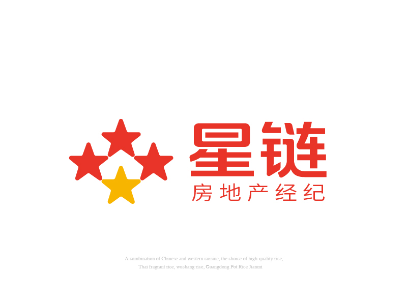 張俊的深圳市星鏈房地產經紀有限公司logo設計