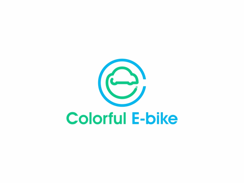 陳國偉的Colorful E-bikelogo設計